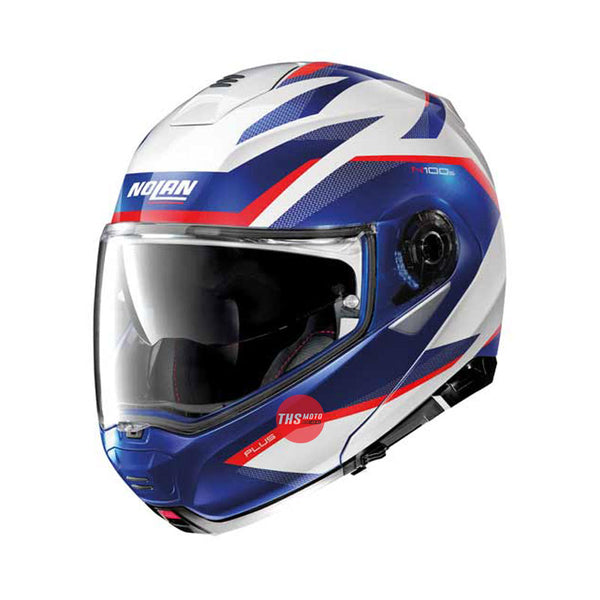 Nolan Helmet N1005 Plus White/Blue/Red Small