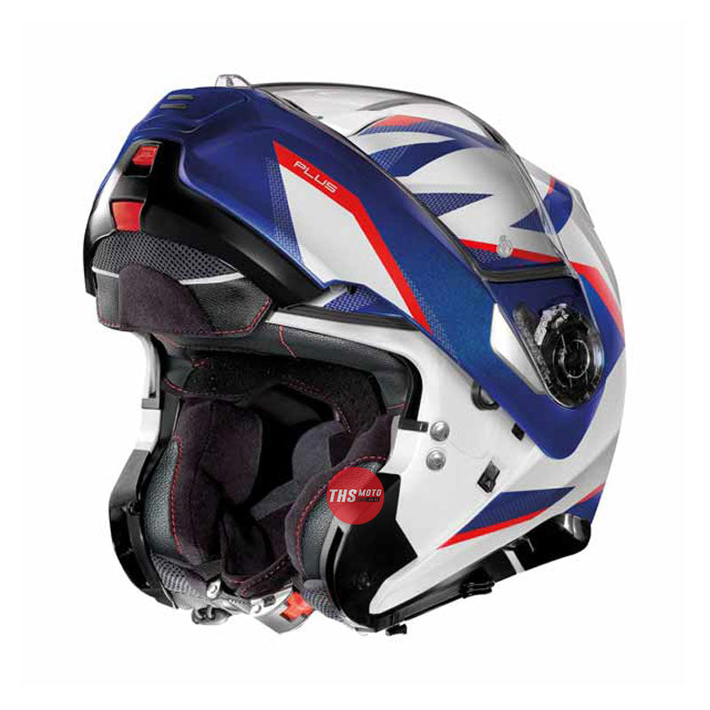 Nolan Helmet N1005 Plus White/Blue/Red Small