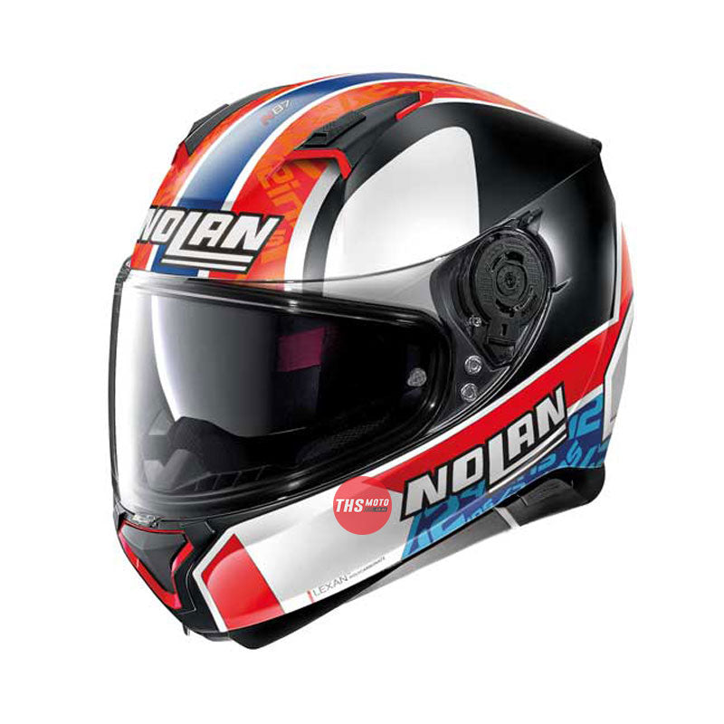 Nolan Helmet N87 Gemini Alex Rins White/Red/Blue/Black Small