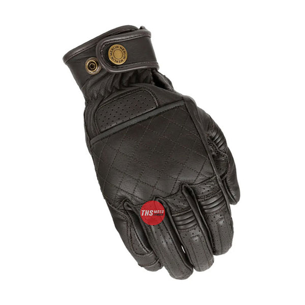 Merlin Stewart Leather Gloves Black Medium