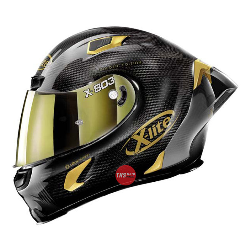 Nolan Helmet X803Rs Ultra Carbon Golden Edition XLarge