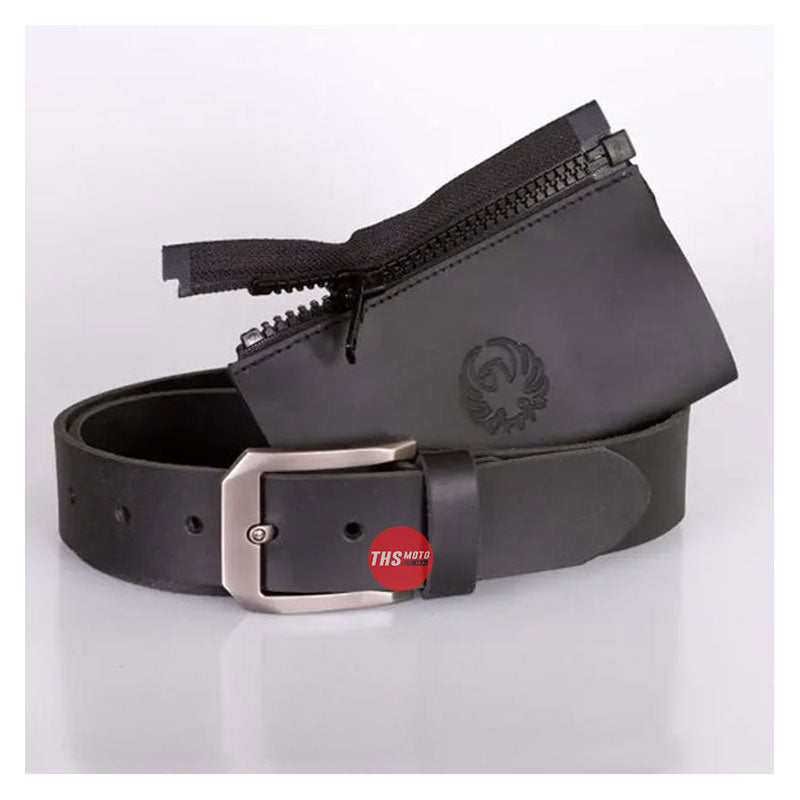 Merlin Belt With Jacket Connecting Zip Leather Brown Size 38-40 Man