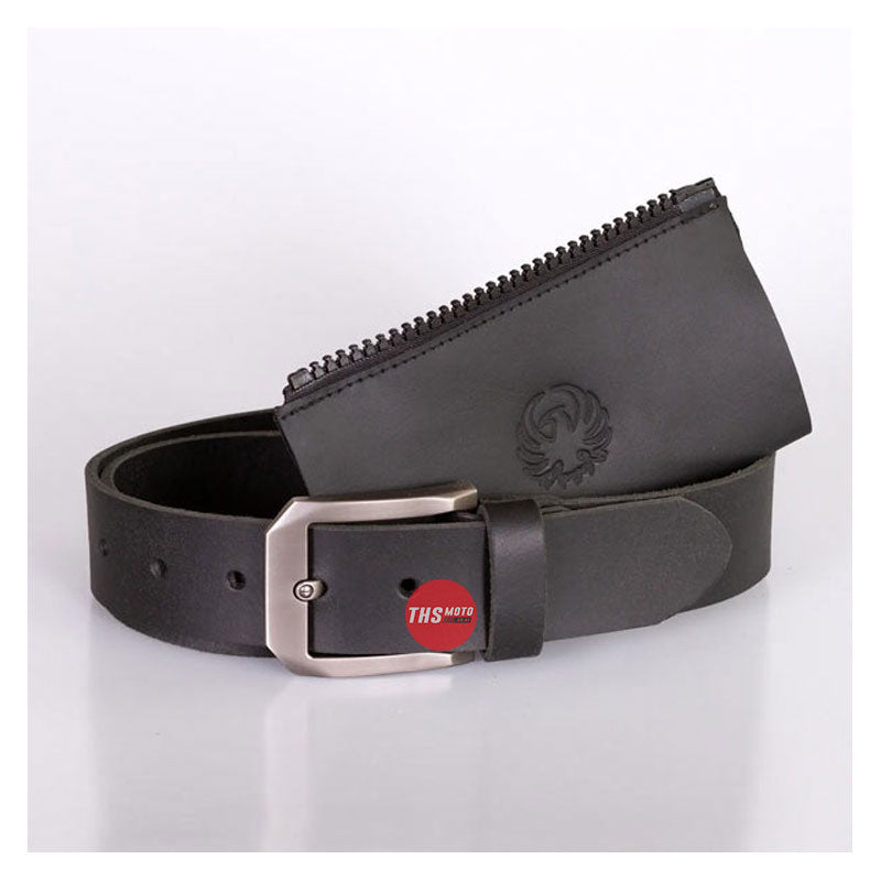 Merlin Belt With Jacket Connecting Zip Leather Brown Size 34-36 Man