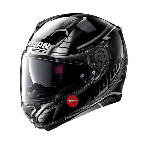 Nolan Helmet N87 Aulicus Metal Black / Silver 2XL