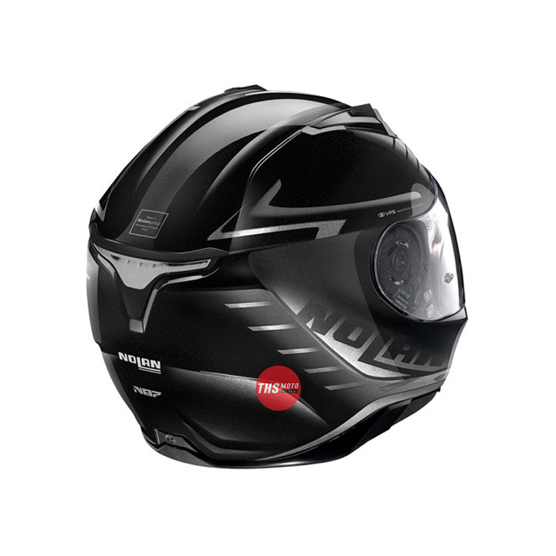 Nolan Helmet N87 Aulicus Metal Black / Silver 2XL