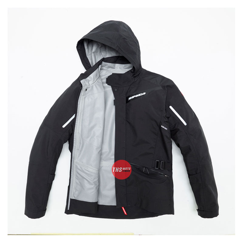 Spidi Mission-T Shield Jacket Black Medium