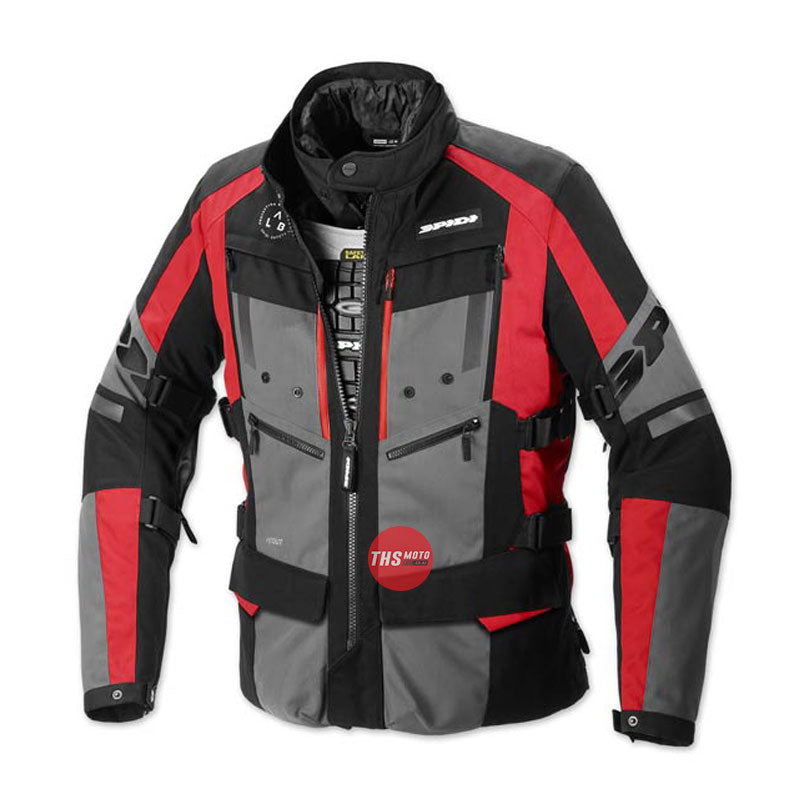 Spidi 4Season Evo Jacket Red / Grey Small