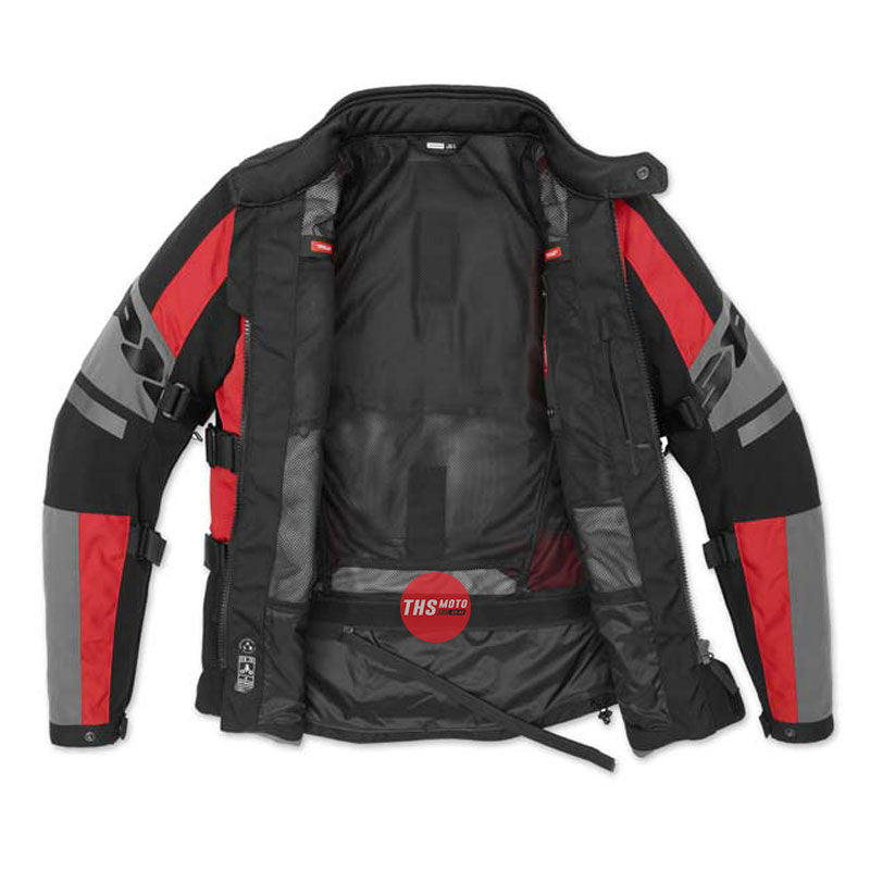 Spidi 4Season Evo Jacket Red / Grey Small