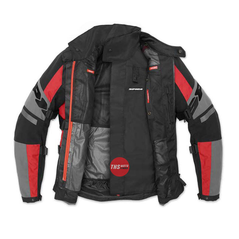 Spidi 4Season Evo Jacket Red / Grey Medium