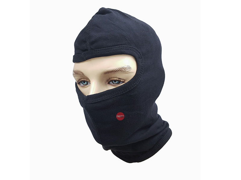 Speed-X balaclava black cotton full eye port