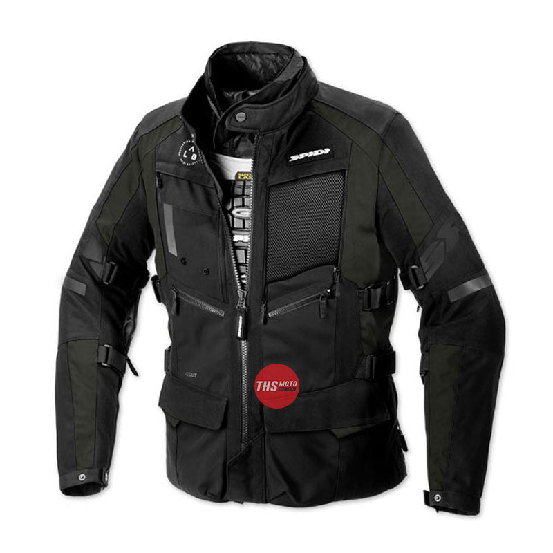 Spidi 4Season Evo Jacket Black/Dark Green Medium