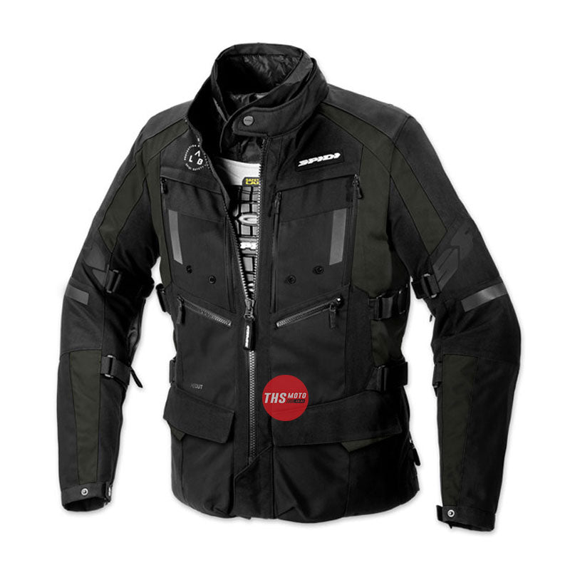 Spidi 4Season Evo Jacket Black/Dark Green Large