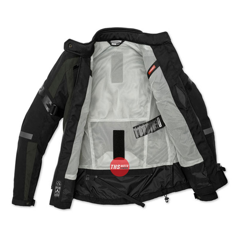 Spidi 4Season Evo Lady Jacket Black/Dark Green Medium