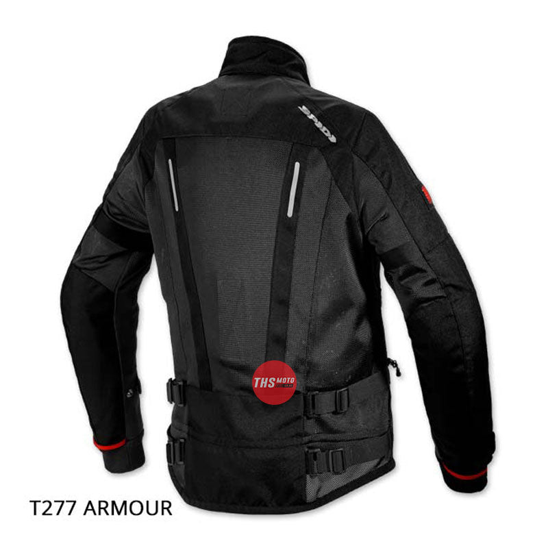 Spidi Tech Armor (Mission-T) Jacket Black Large