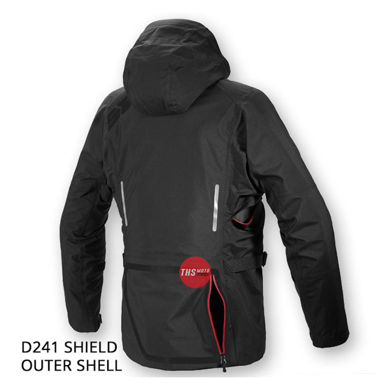 Spidi Mission-T Shield Jacket Black Large