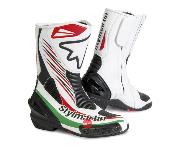 Stylmartin Dream Rs Youth Road Race Boot White/Green/Red 36