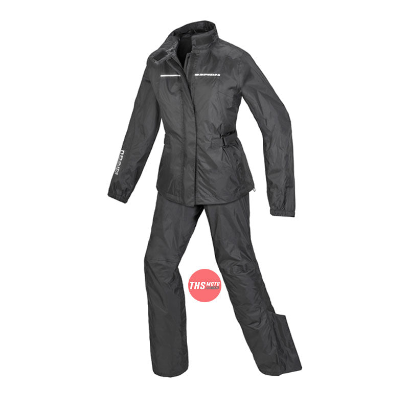 Spidi Waterproof Touring Suit Lady Black Large