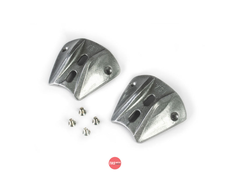 Stylmartin Silver Heal Slider / Screws For Stealth (Pair)