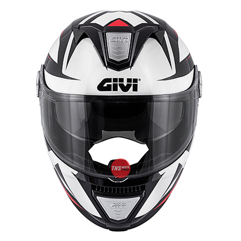 Givi X23 Sydney Flip Front Helmet Black/White/Red 63/2XL