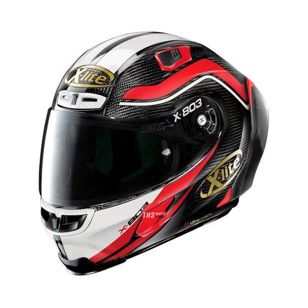 Nolan Helmet X803Rs Ultra C. Carbon/White/Red 50 Anni 2XL