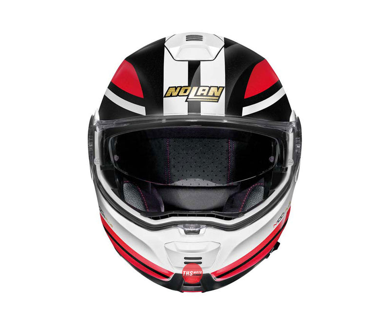 Nolan Helmet N1005 Plus White/Black/Red 50 Anni Edition Large