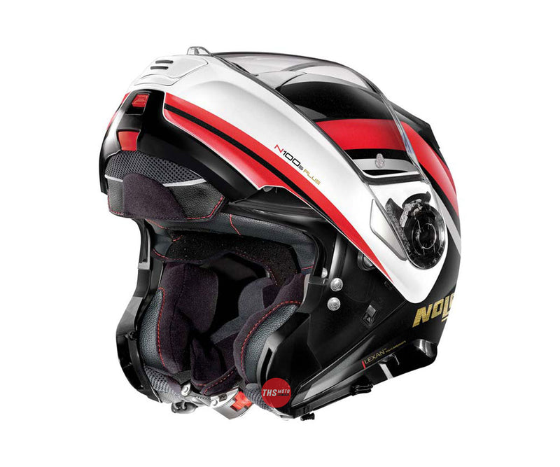 Nolan Helmet N1005 Plus White/Black/Red 50 Anni Edition Large