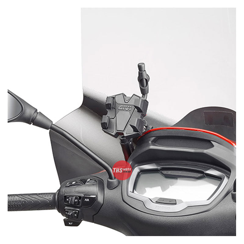 Givi Easy Clip Ph/Gps/Radar Detector Holder 52-85mm Wide With Uni Mount