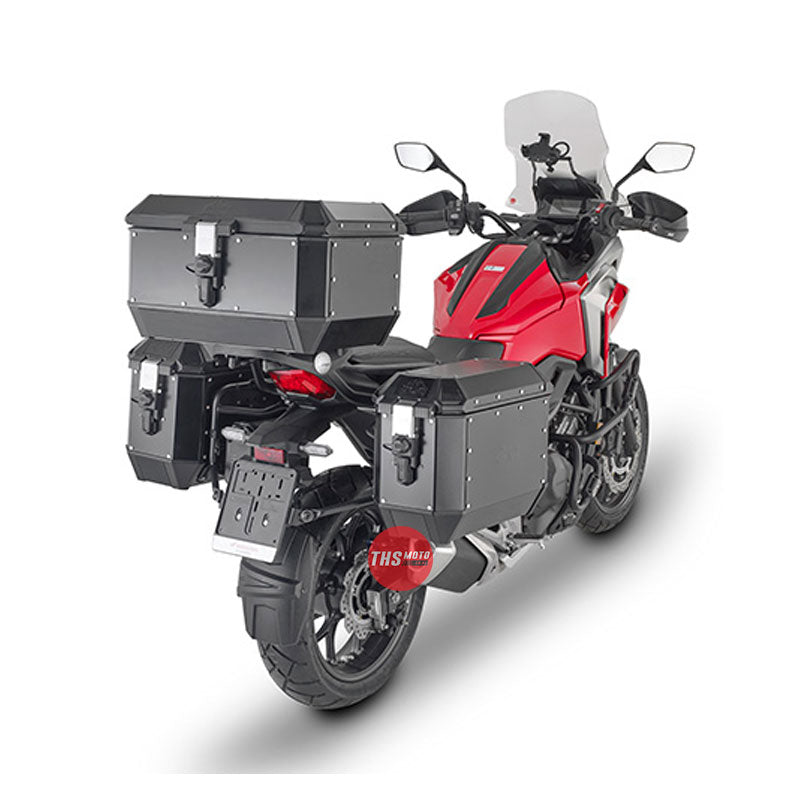 Givi Monokey Top Box 56Lt Alaska Alu Black