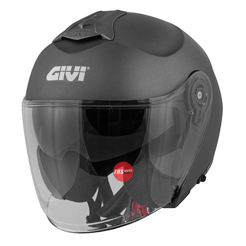 Givi X22 Planet Jet Helmet Solid Colour Titanium 63/XXL