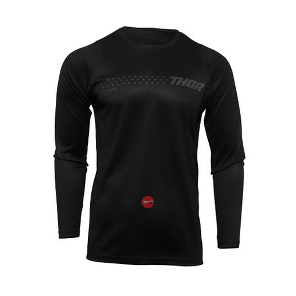 Thor Mx Jersey S22 Sector Minimal Black Medium