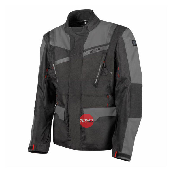 Hevik Stelvio Light Jacket Man Black/Grey 4XL