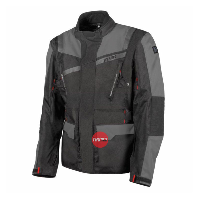 Hevik Stelvio Light Jacket Man Black/Grey Small