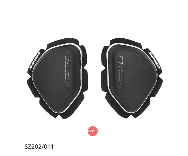 Spidi Racing Knee Slider Black/White