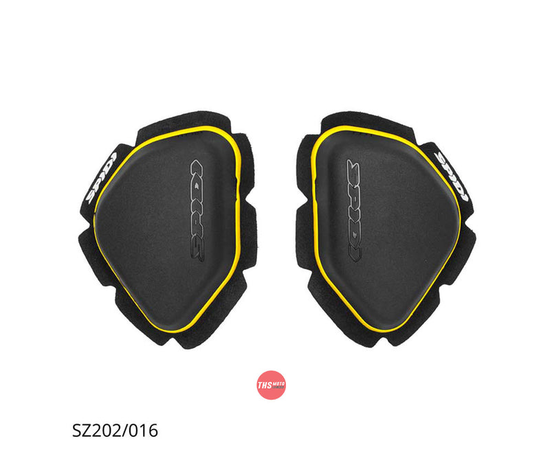 Spidi Racing Knee Slider Black/Fluro Yellow