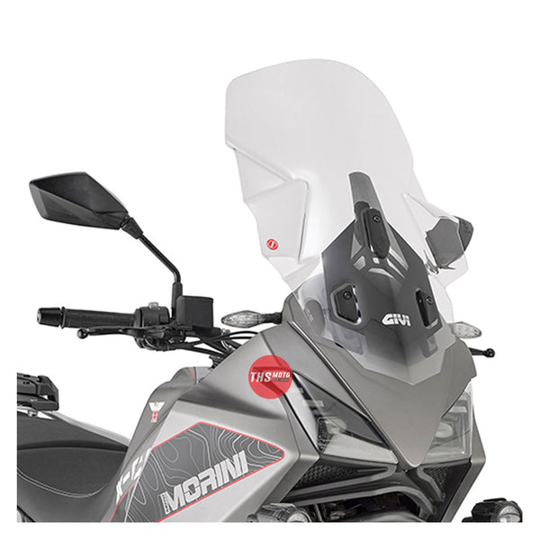 Givi Screen Moto Morini X-Cape 649 '21-> Clear 15cm Taller D9350ST