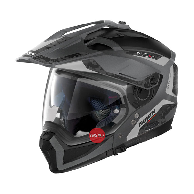 Nolan Helmet N70-2X Torpedo Flat Lava Grey Xs