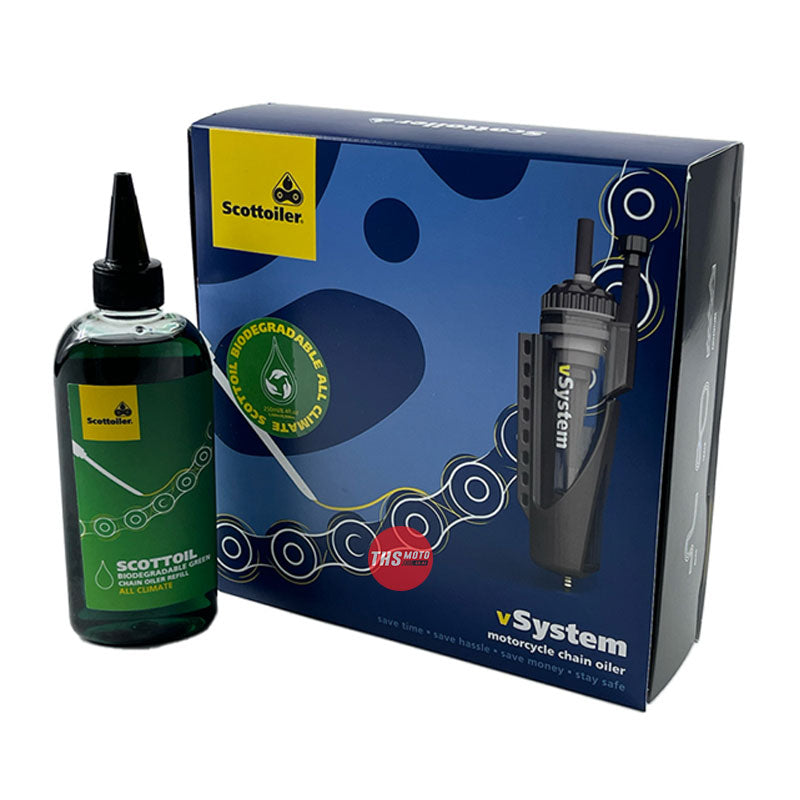 Scottoiler Vsystem With Biodegradable Green Oil