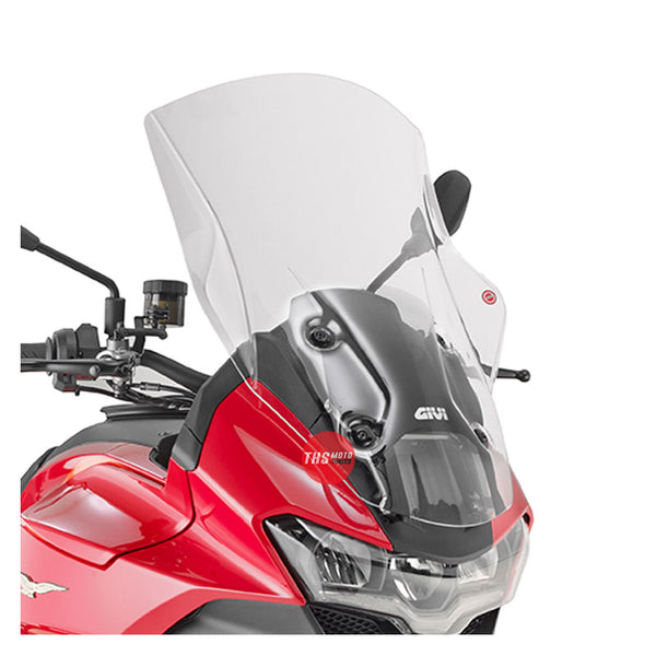 Givi Screen Moto Guzzi V100 Mandello '22-> Clear 61.5X43 -23.5cm Taller