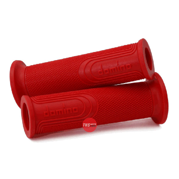 Tommaselli Grips Domino Style Red 120mm Open