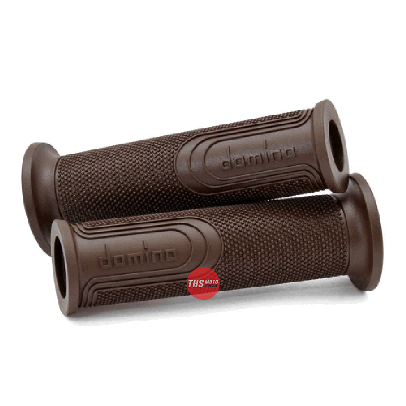 Tommaselli Grips Domino Style Brown 120mm Open