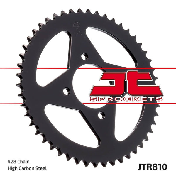 JT Steel 50 Tooth Rear Motorcycle Sprocket JTR810.50