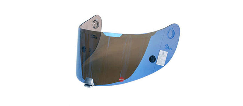 HJC HJ-20PML Blue Chrome Visor