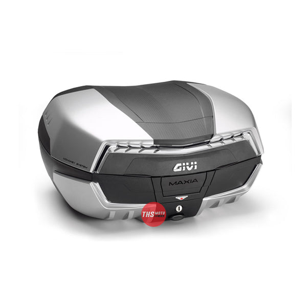 Givi Monokey Top Box 58Lt Maxia 5 Black/Silver Tech Reflectors