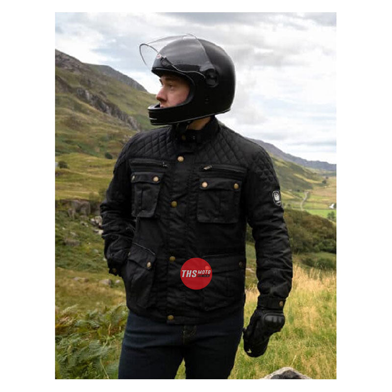 Merlin Edale Ii Cotec Wax Jacket Black Medium