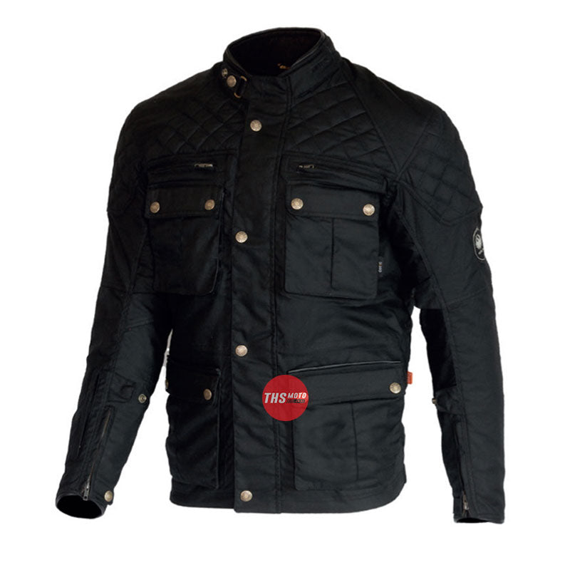 Merlin Edale Ii Cotec Wax Jacket Black 3XL