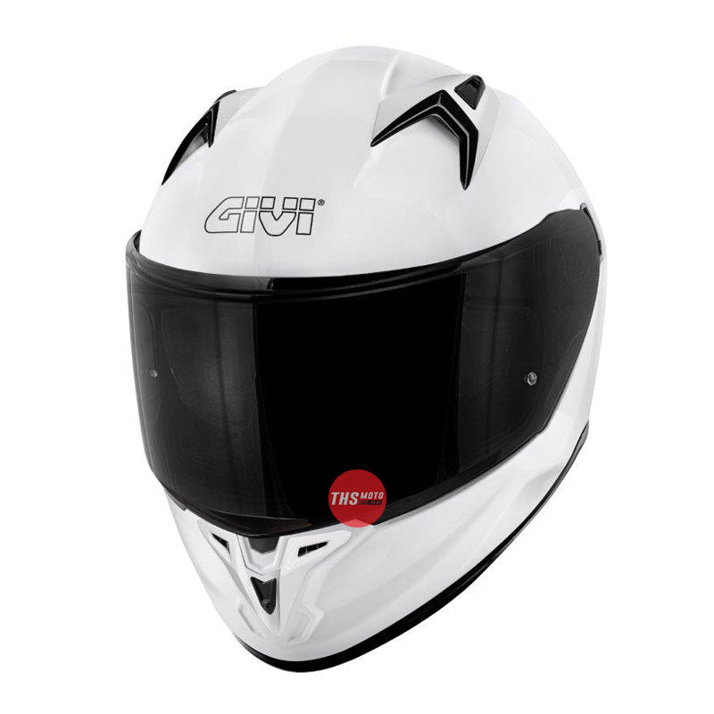 Givi Helmet Full Face 50.8 Solid Colour White 61/XL