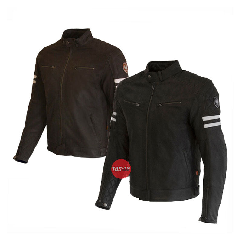 Merlin Hixon Ii Heritage Leather Jacket Black 50