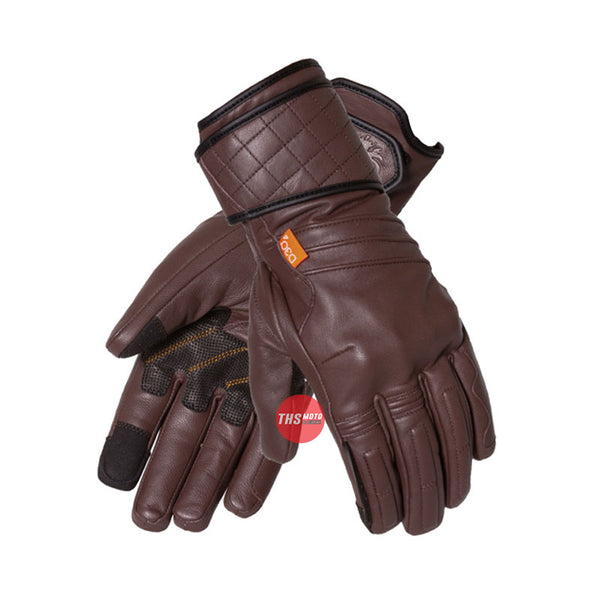 Merlin Catton Iii Long Leather Glove Brown XXL