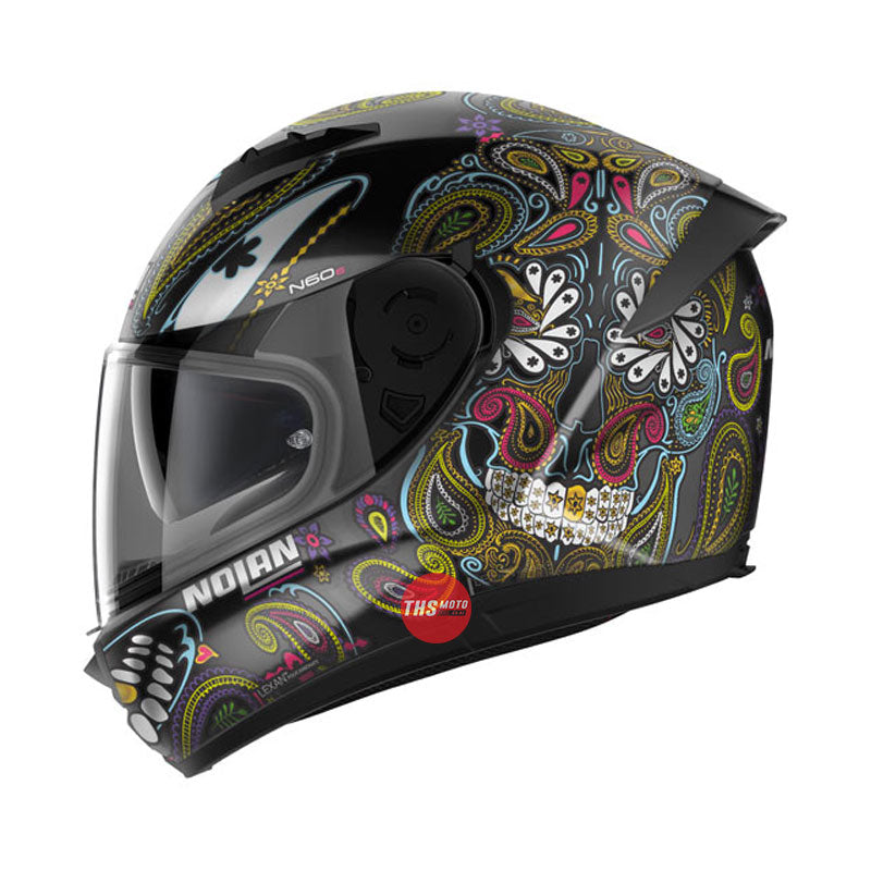 Nolan Helmet N60-6 Ritual Flat Black / Floral Large