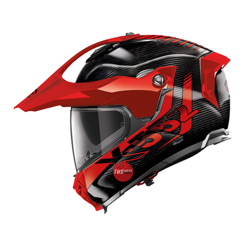 Nolan XLite Adventure Helmet X552 Hilside Black/Red XL